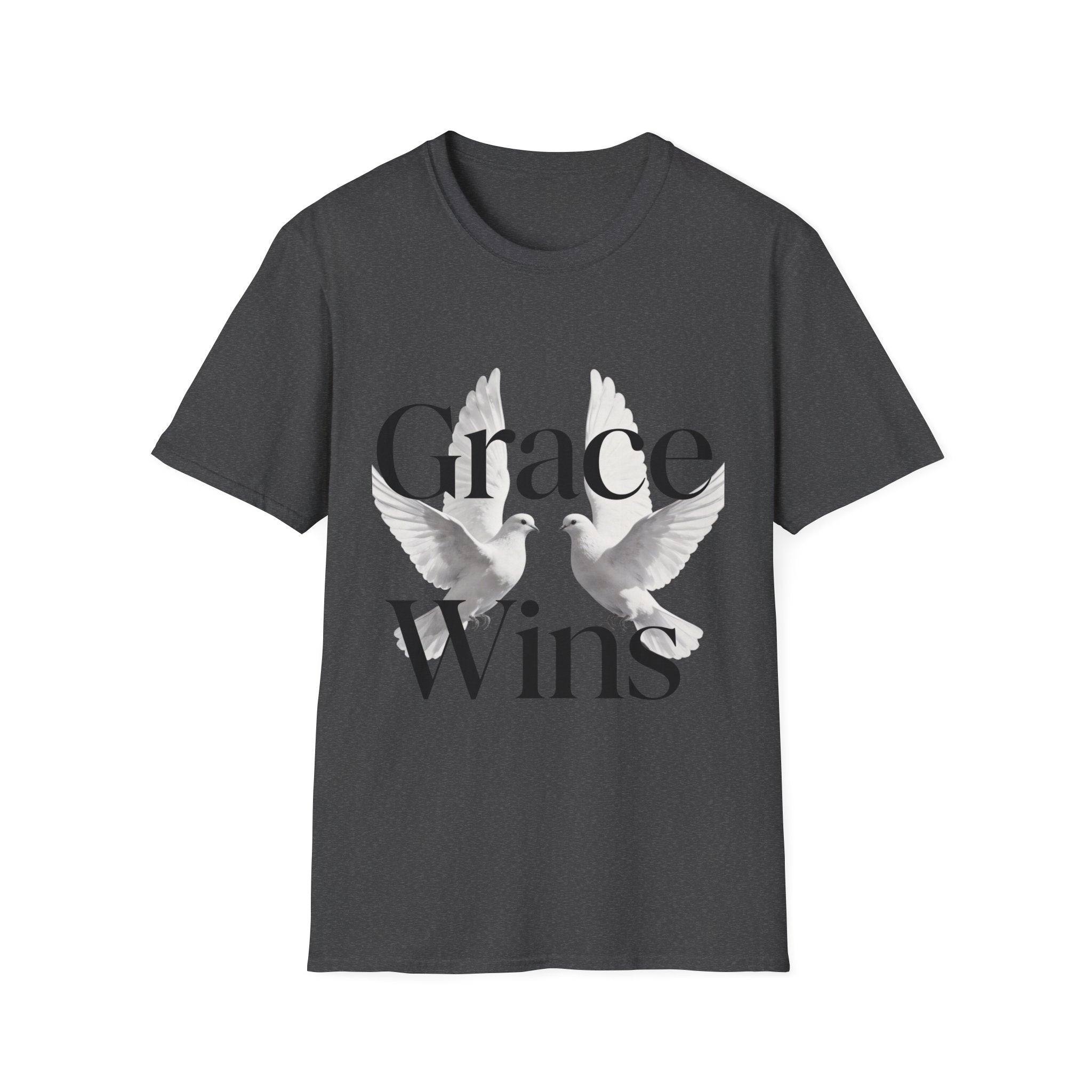 Grace Wins Doves Inspirational faith shirt