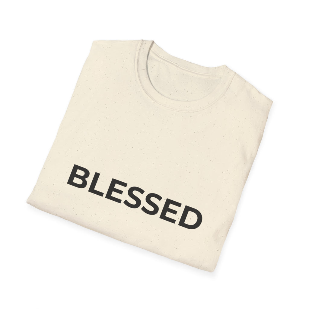 Blessed T-Shirt — Minimal Faith Graphic Tee