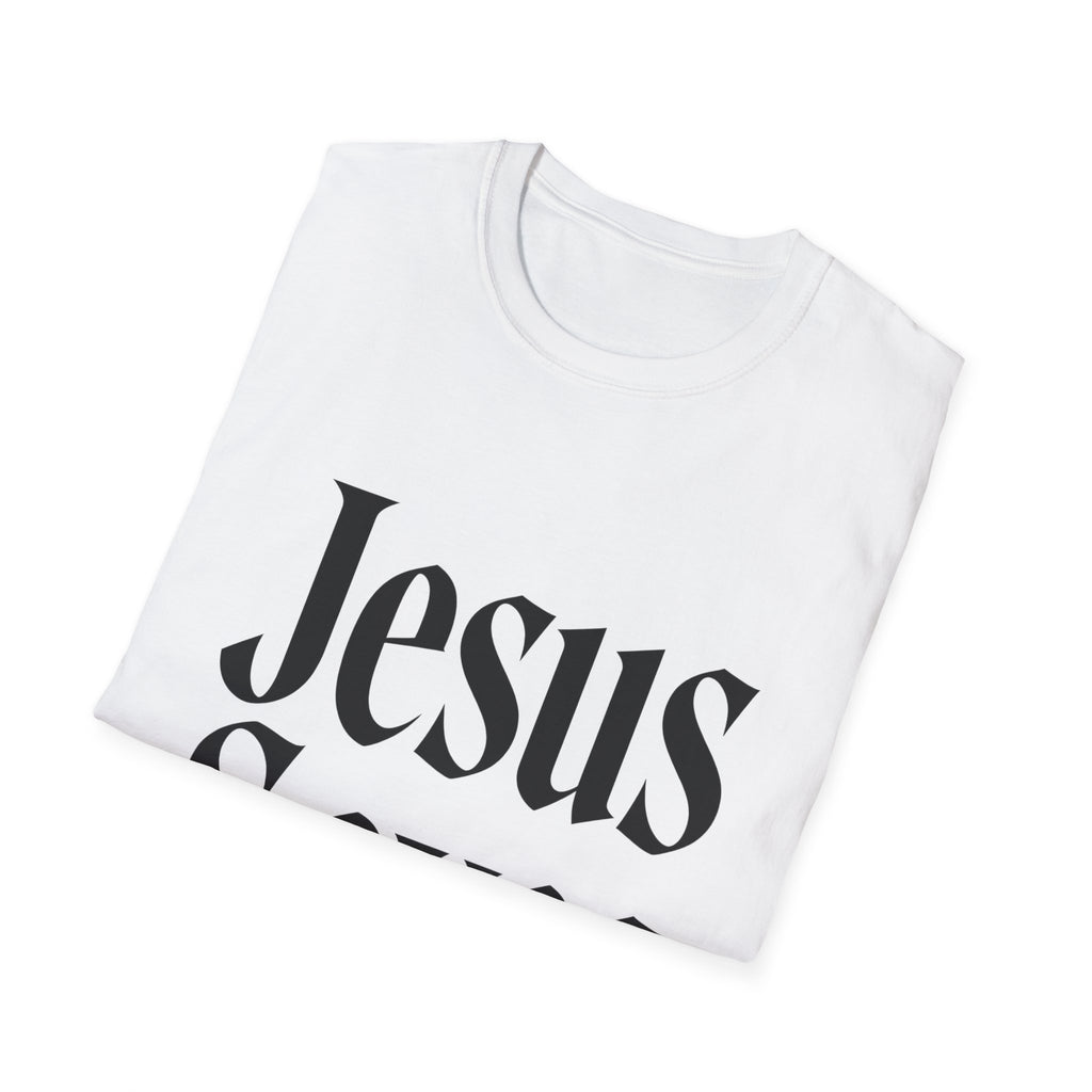 Jesus Saves T-Shirt — Bold Gospel Tee for Christian Faith & Church Events