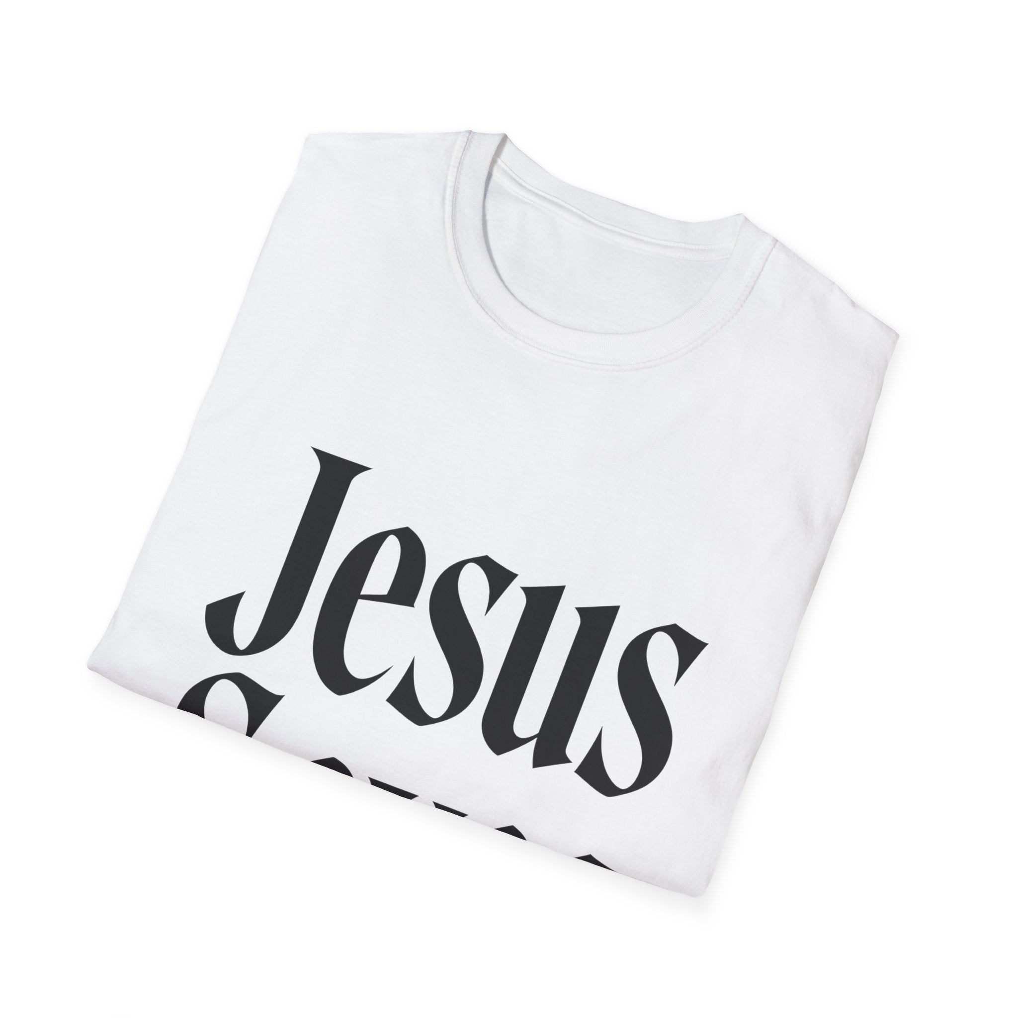 Jesus Saves T-Shirt — Bold Gospel Tee for Christian Faith & Church Events