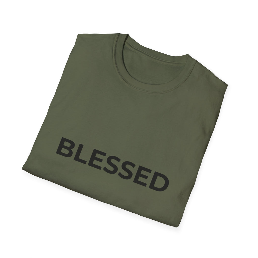 Blessed T-Shirt — Minimal Faith Graphic Tee