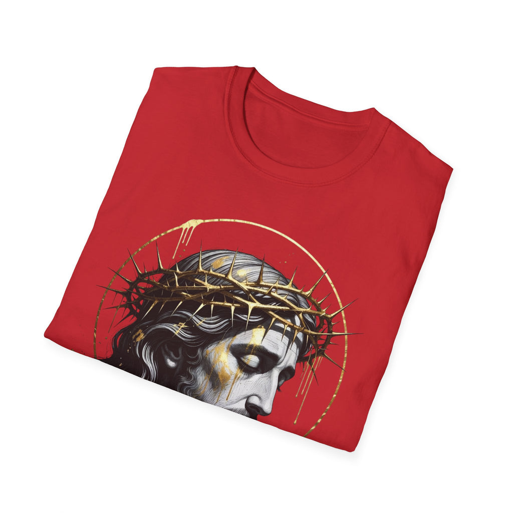 Jesus Portrait T-Shirt — Crown of Thorns Christian Tee