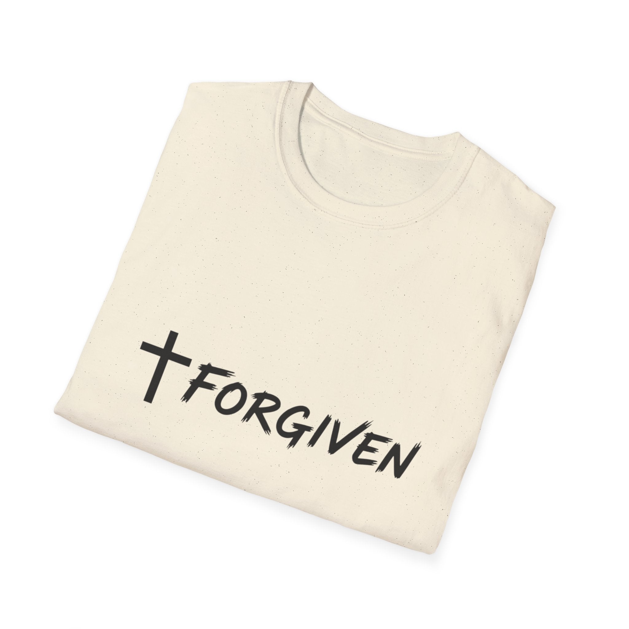 Forgiven Cross T-Shirt — Christian Faith Inspirational Tee