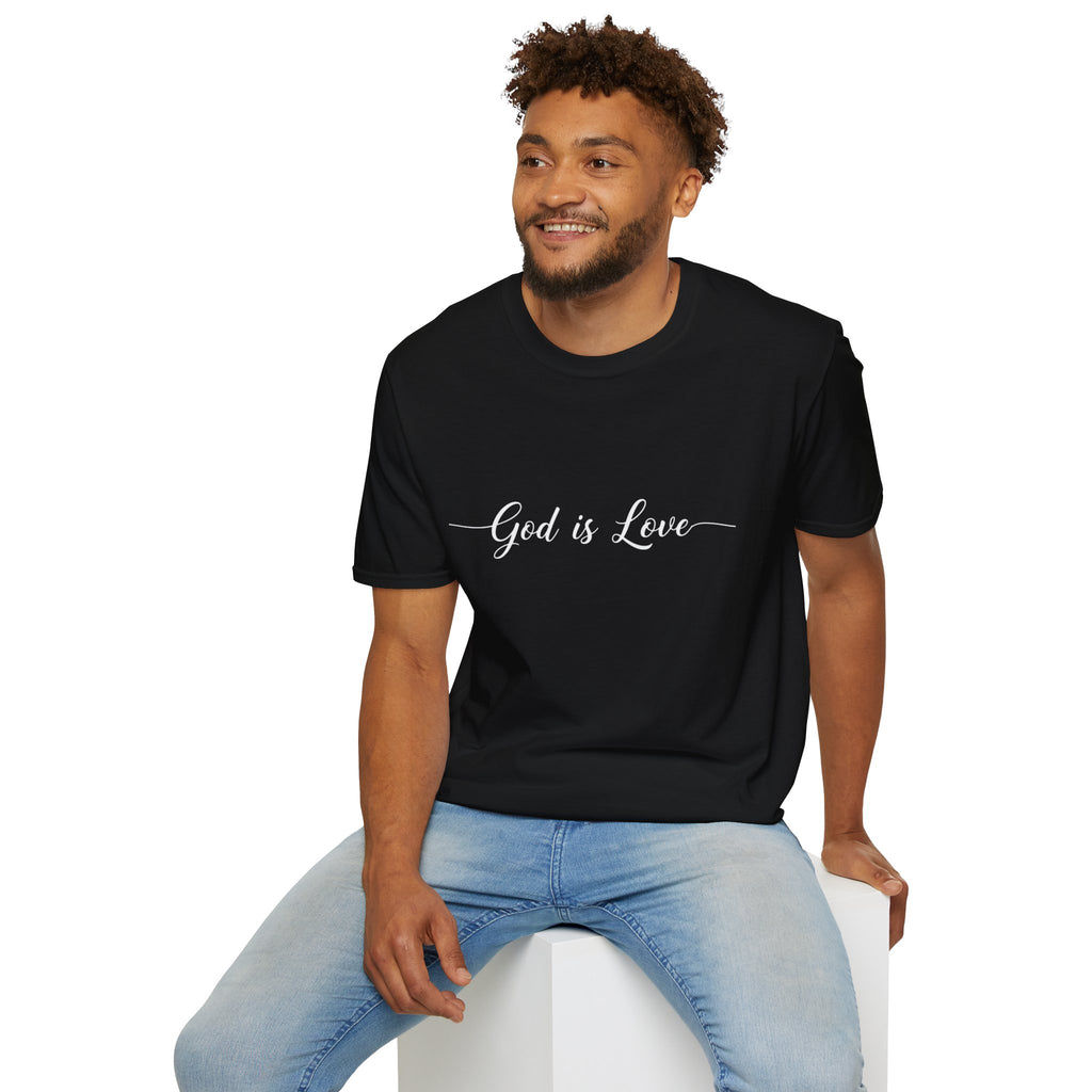 God Is Love T-Shirt — Faith-Based Christian Tee, Inspirational Scripture Shirt