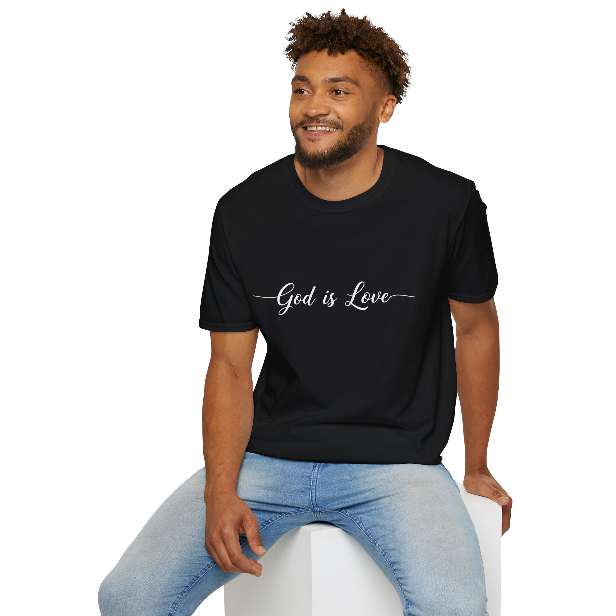 God Is Love T-Shirt — Faith-Based Christian Tee, Inspirational Scripture Shirt