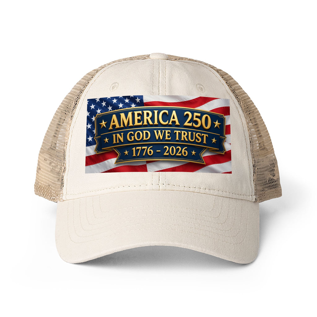 Women's Washed Mesh-Back Cap