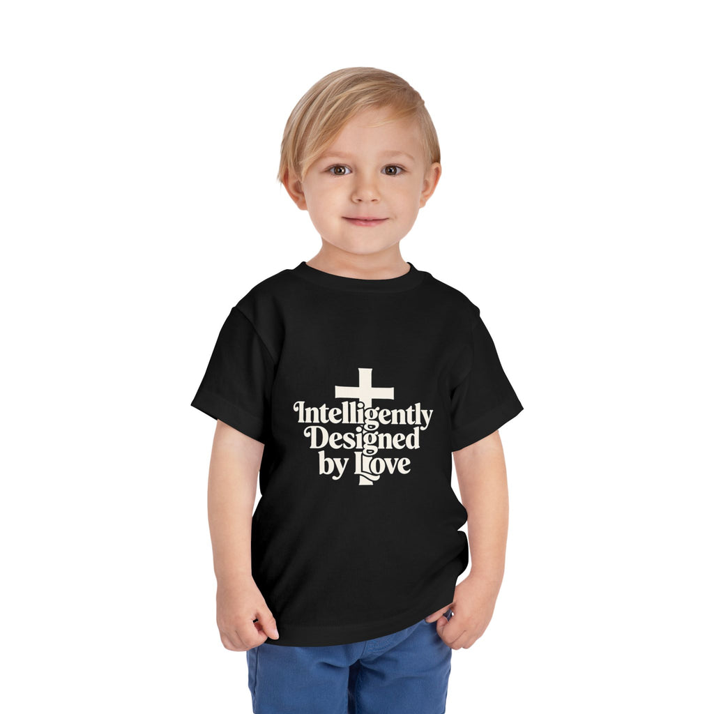 Toddler Tee — "Intelligently Designed by Love" Toddler Shirt