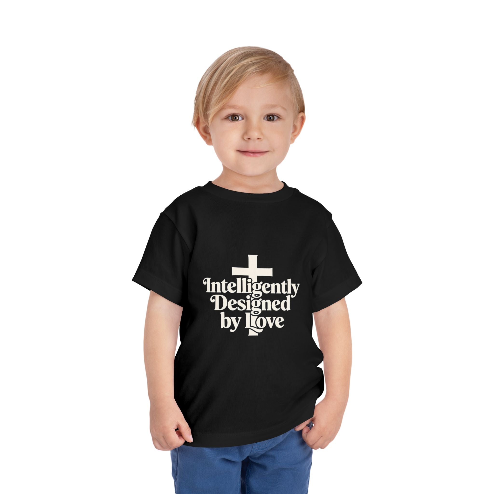 Toddler Tee — "Intelligently Designed by Love" Toddler Shirt