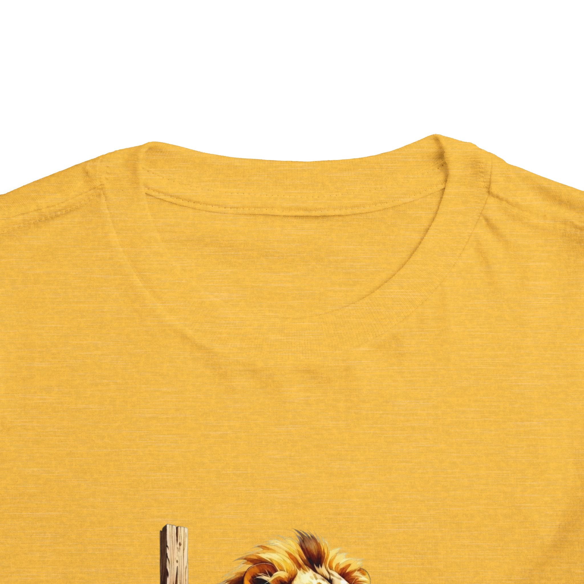 Child of Faith Toddler Tee — Lion & Cross Christian Kids Shirt