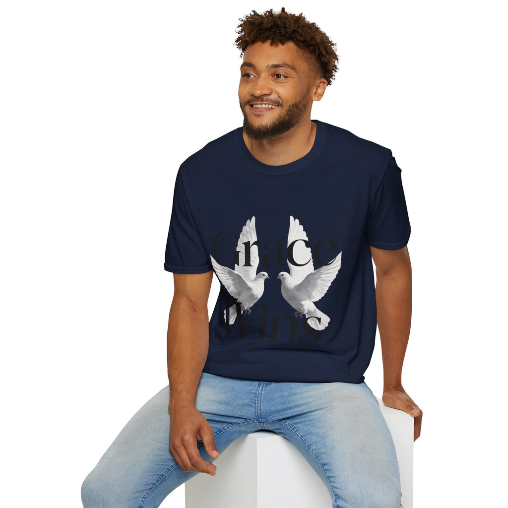 Grace Wins Doves Inspirational faith shirt
