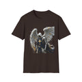 Angel Knight T-Shirt — Gothic Winged Crusader Graphic Tee