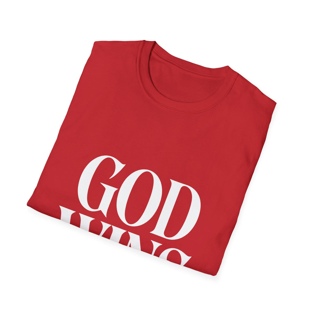 God Wins T-Shirt — Inspirational Christian Faith Tee