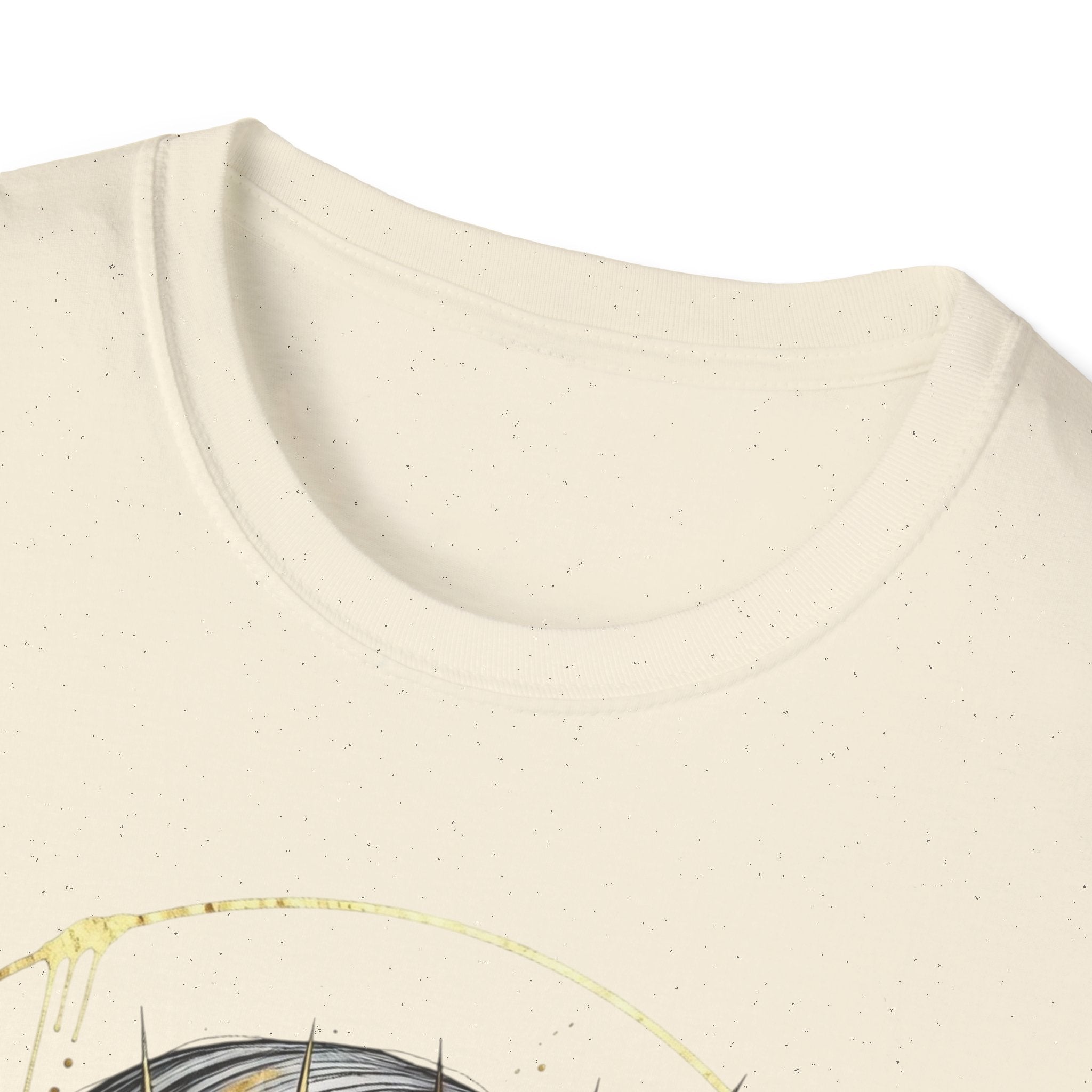 Jesus Portrait T-Shirt — Crown of Thorns Christian Tee