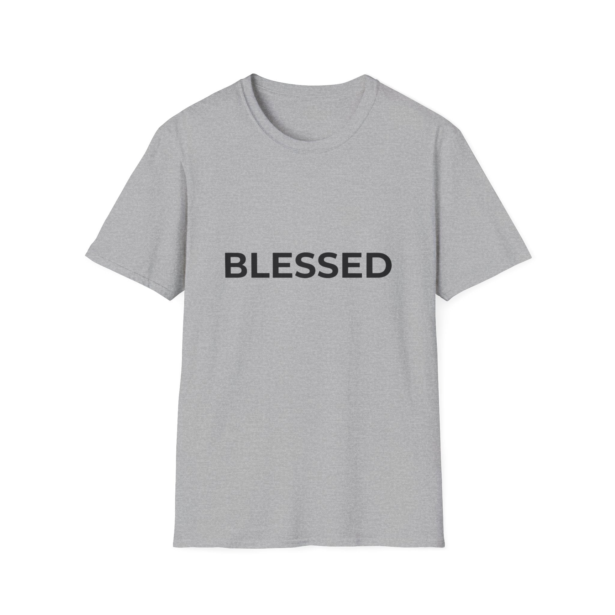 Blessed T-Shirt — Minimal Faith Graphic Tee