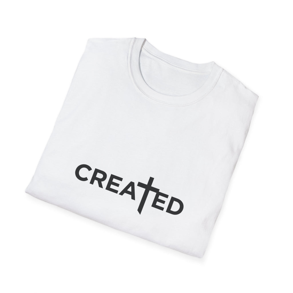 Created Cross T-Shirt — Christian Faith Graphic Tee