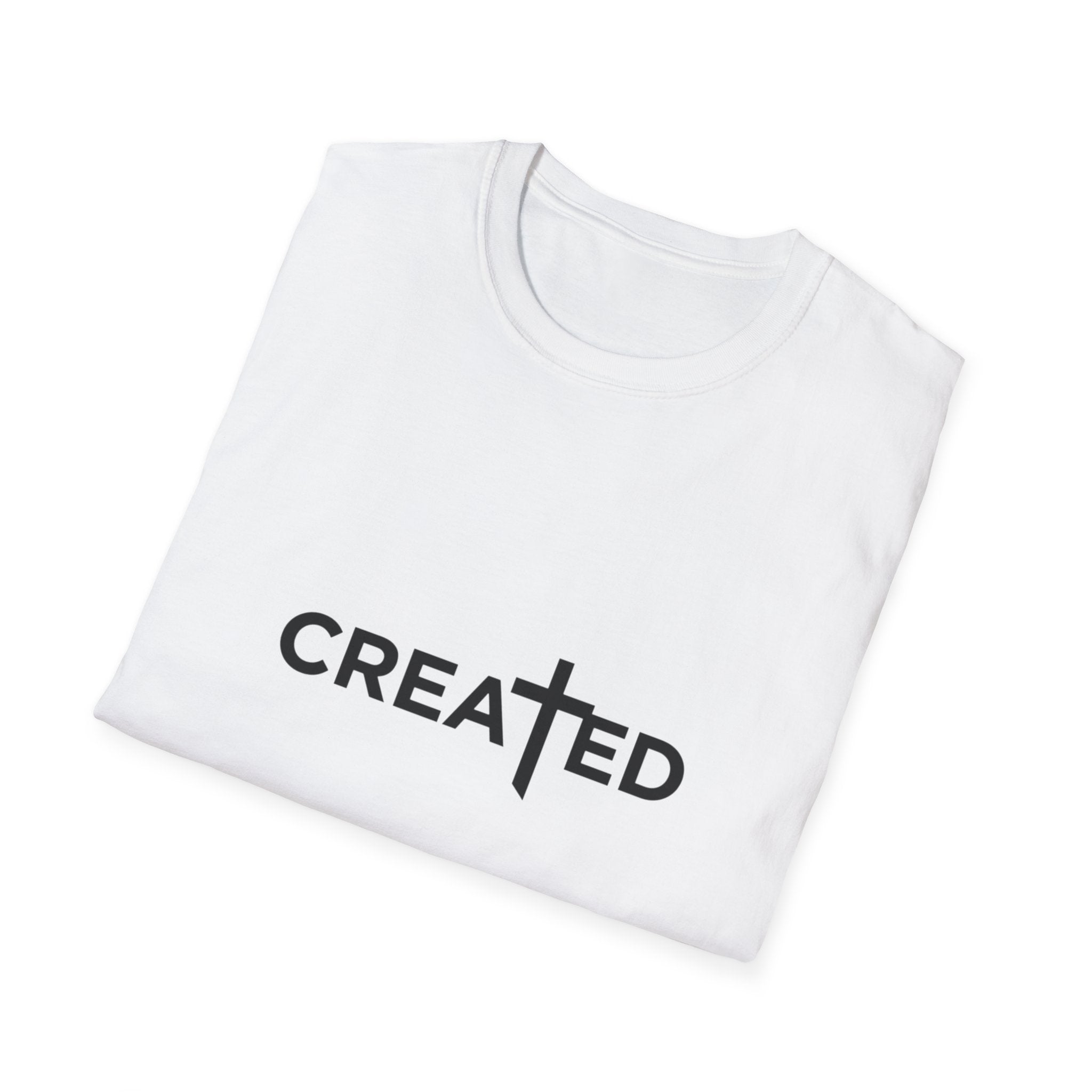 Created Cross T-Shirt — Christian Faith Graphic Tee