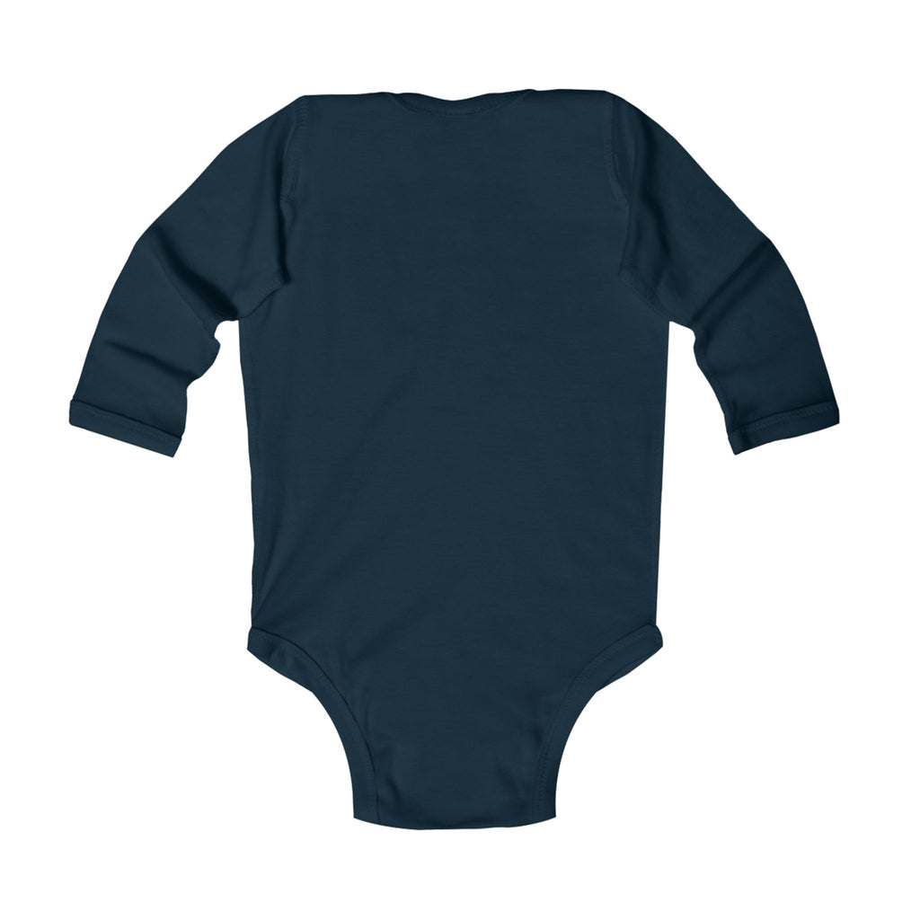 Infant Bodysuit - "God is Love" Long Sleeve Baby Onesie, Religious Christian Newborn Gift