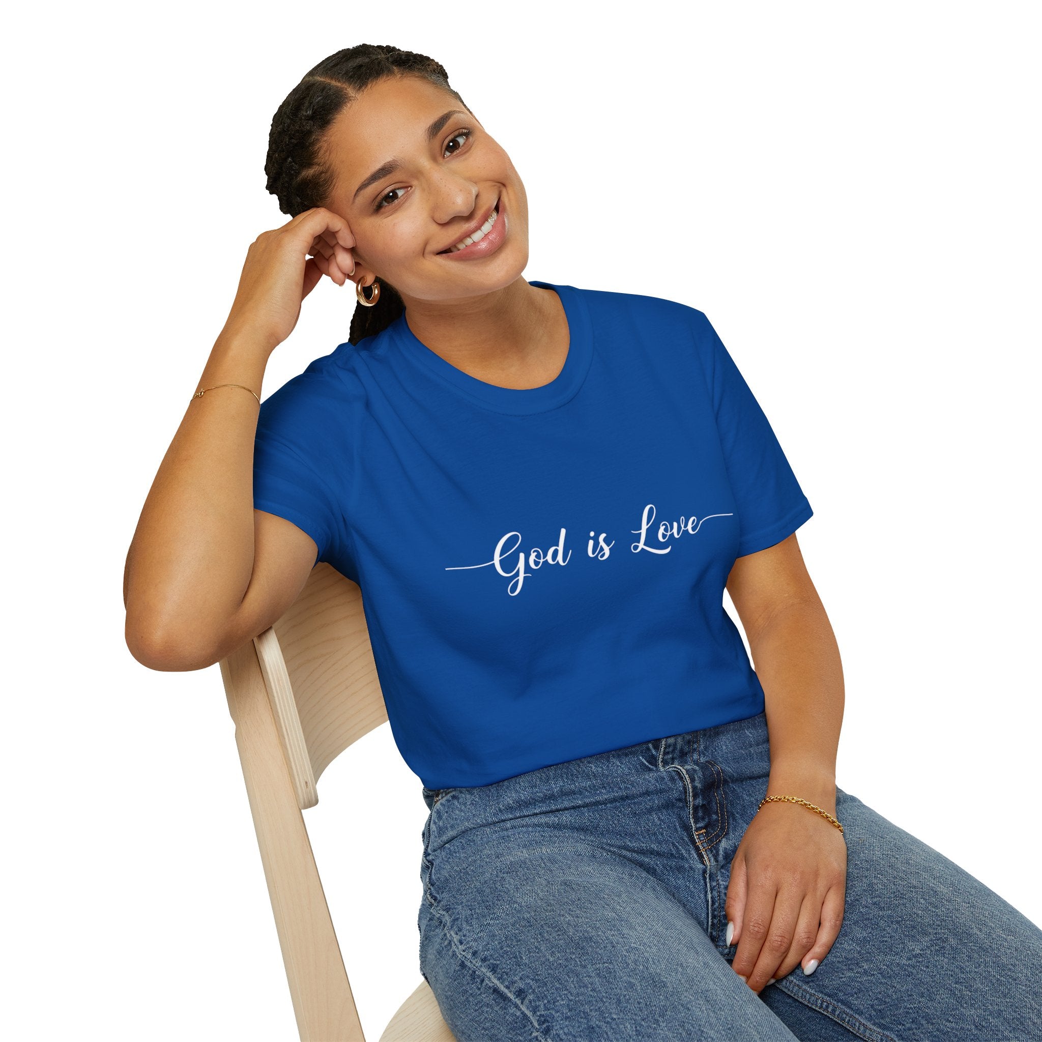 God Is Love T-Shirt — Faith-Based Christian Tee, Inspirational Scripture Shirt