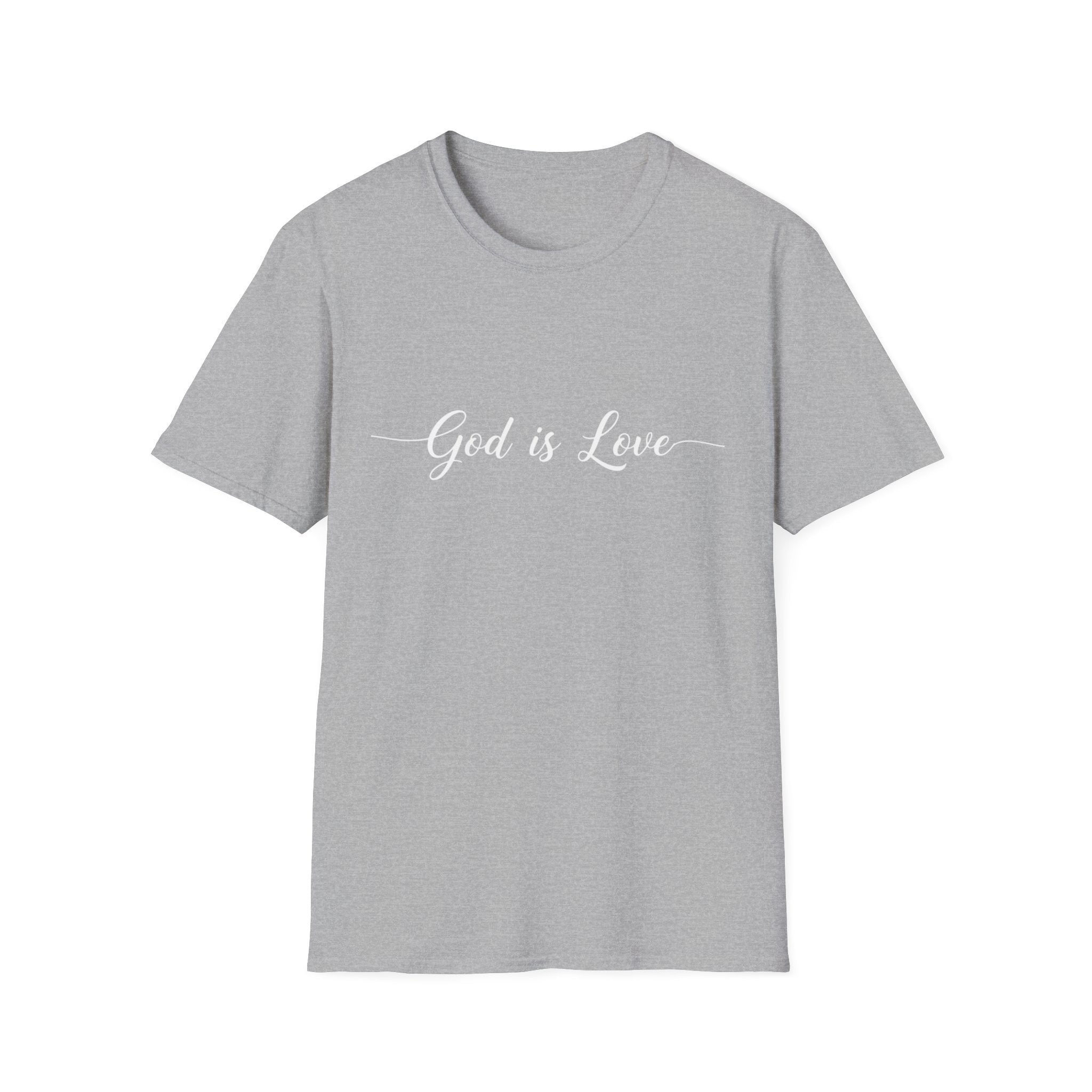 God Is Love T-Shirt — Faith-Based Christian Tee, Inspirational Scripture Shirt