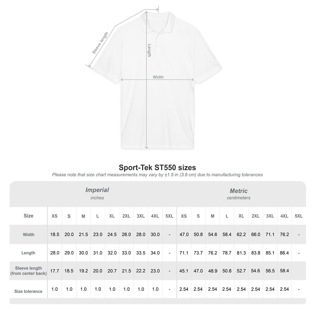 His Life Polo Shirt — Christian Cross Faith Logo Embroidered Polo