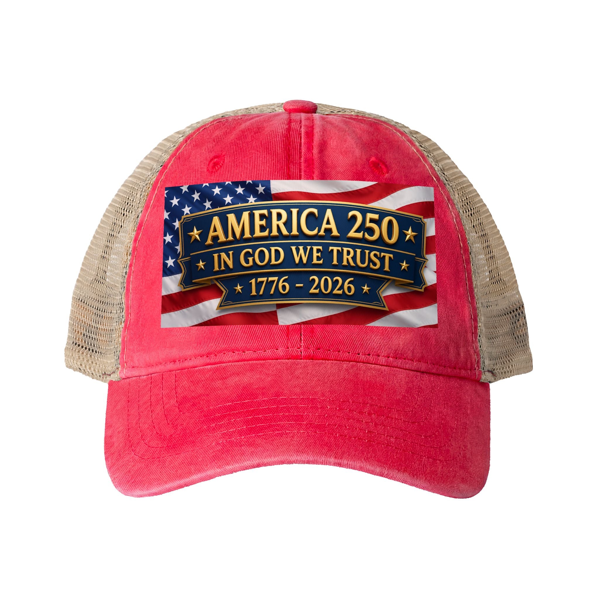 Women's Washed Mesh-Back Cap