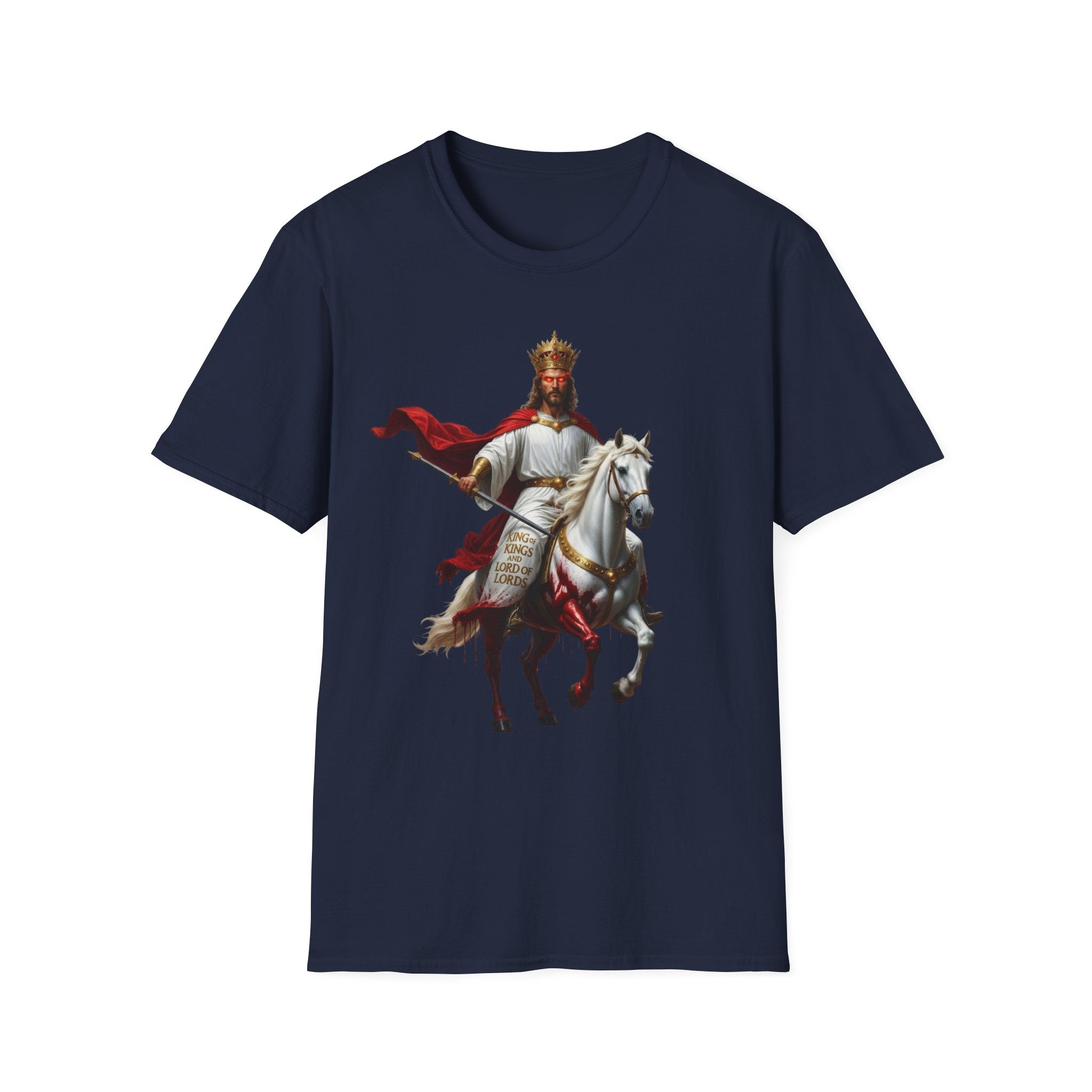 Jesus on a White Horse T-Shirt — Regal Historical Graphic Tee