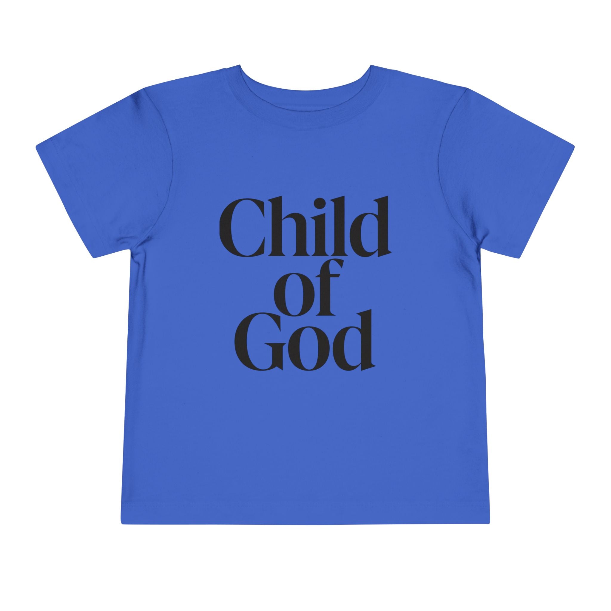 Toddler Tee – "Child of God" Faith Graphic