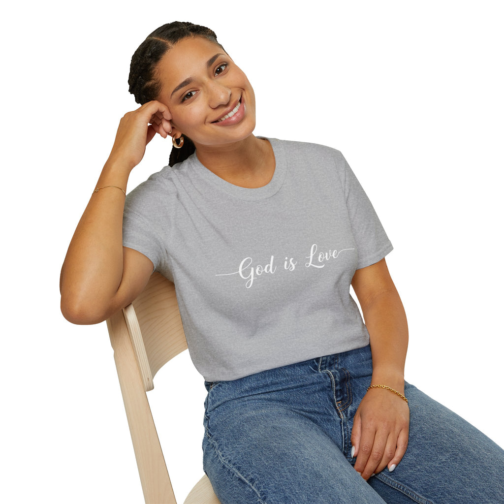 God Is Love T-Shirt — Faith-Based Christian Tee, Inspirational Scripture Shirt