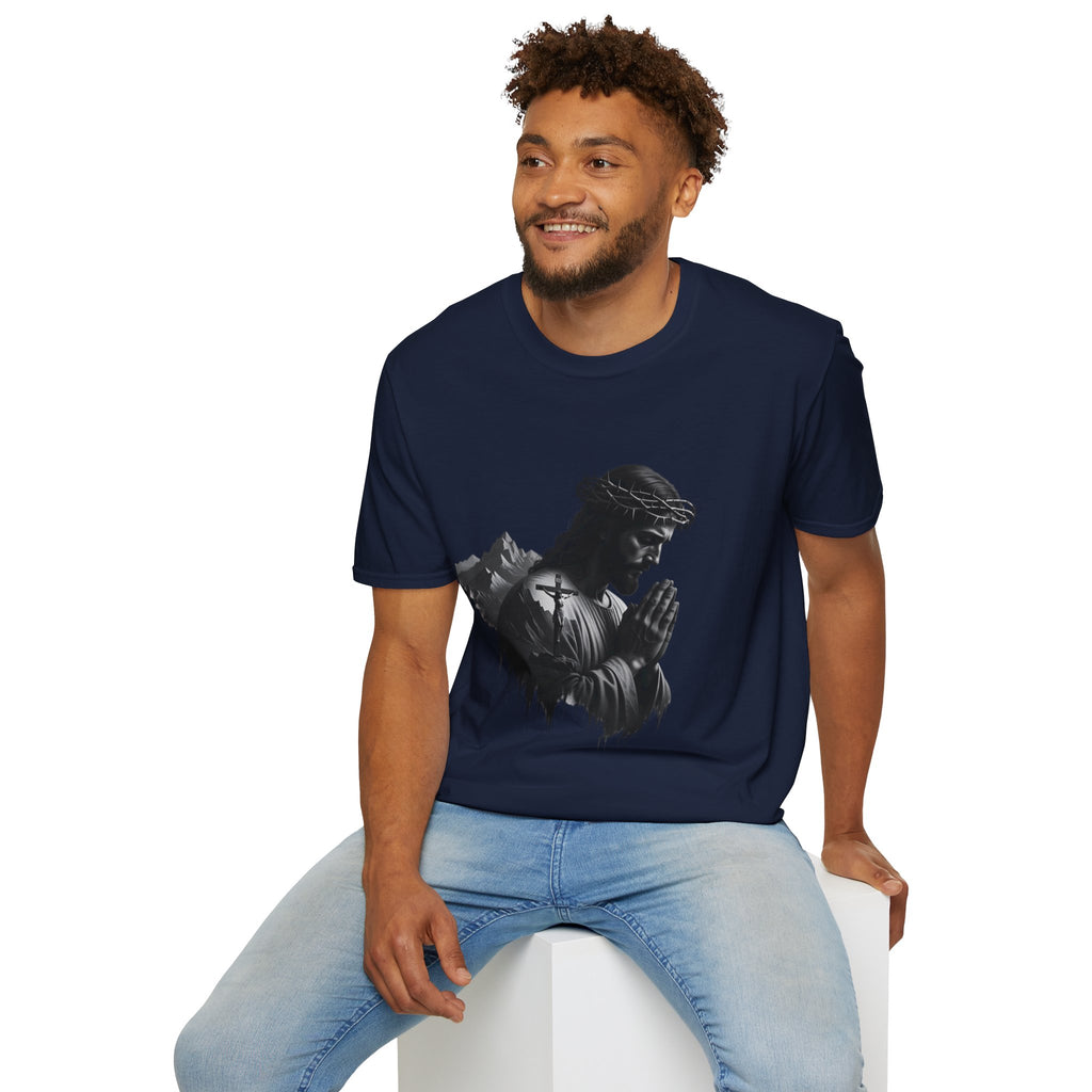 Praying Jesus Graphic T-Shirt