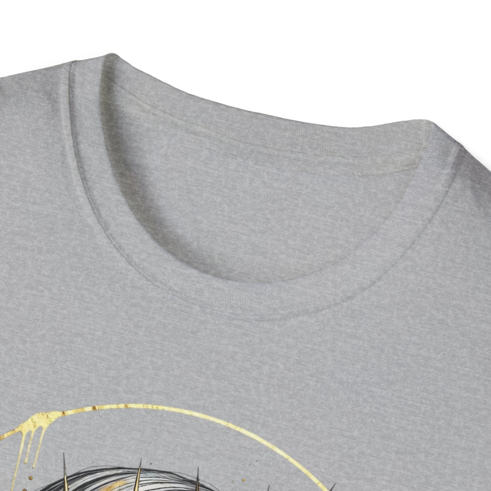 Jesus Portrait T-Shirt — Crown of Thorns Christian Tee