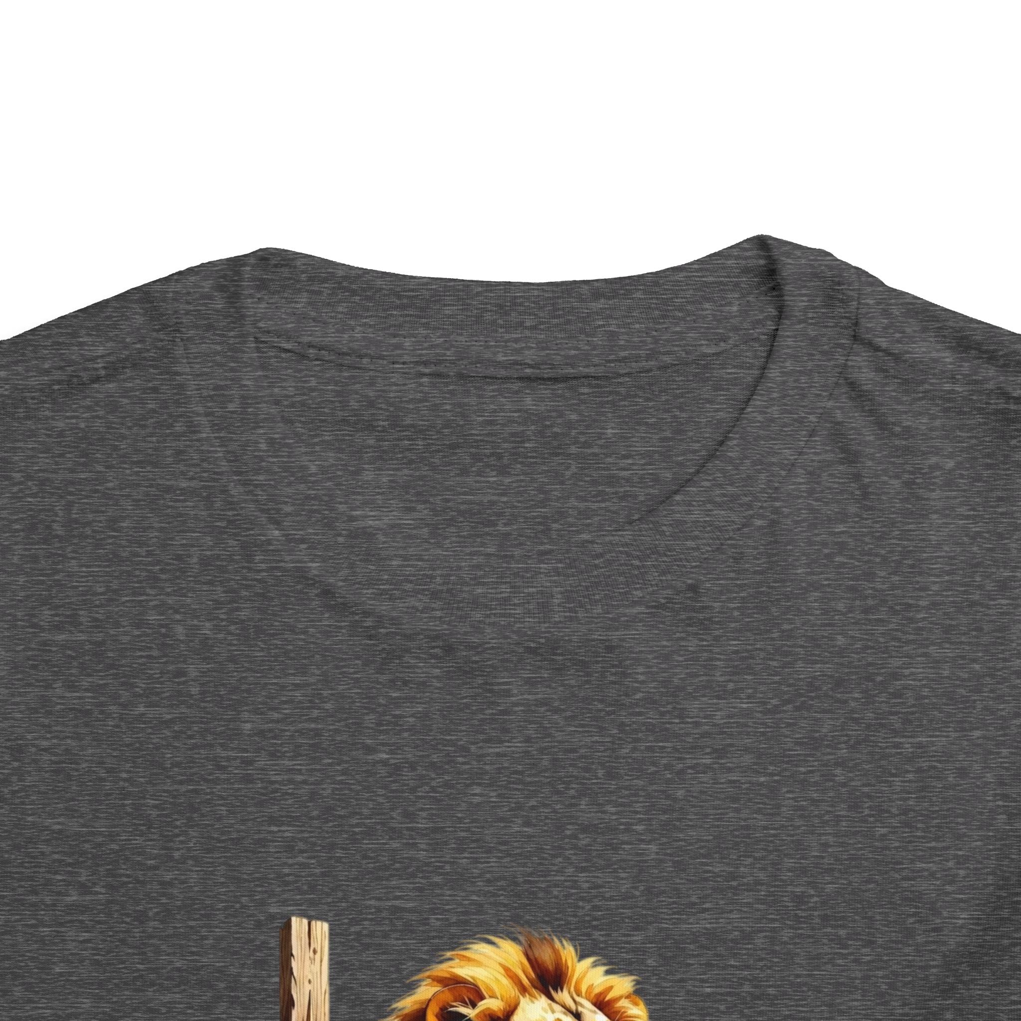 Child of Faith Toddler Tee — Lion & Cross Christian Kids Shirt