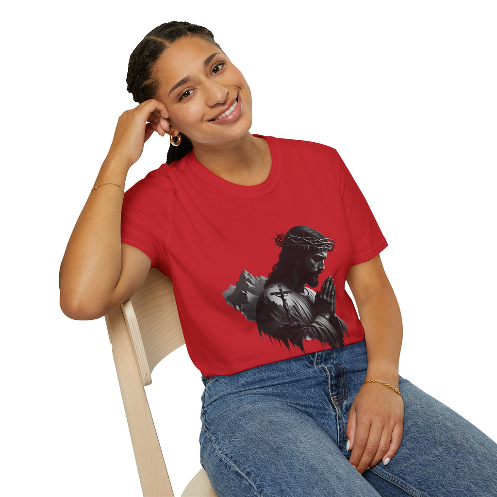 Praying Jesus Graphic T-Shirt