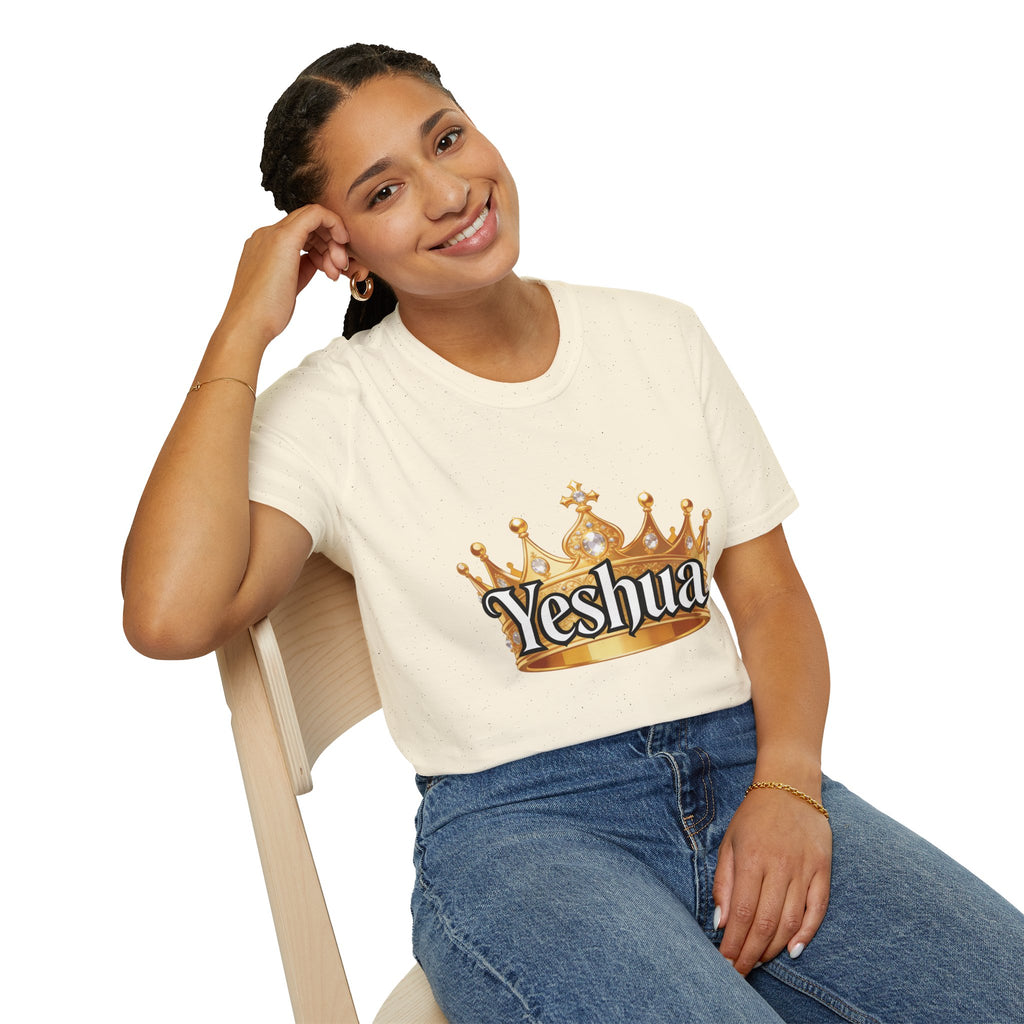 Yeshua Crown T-Shirt — Christian Faith Graphic Tee