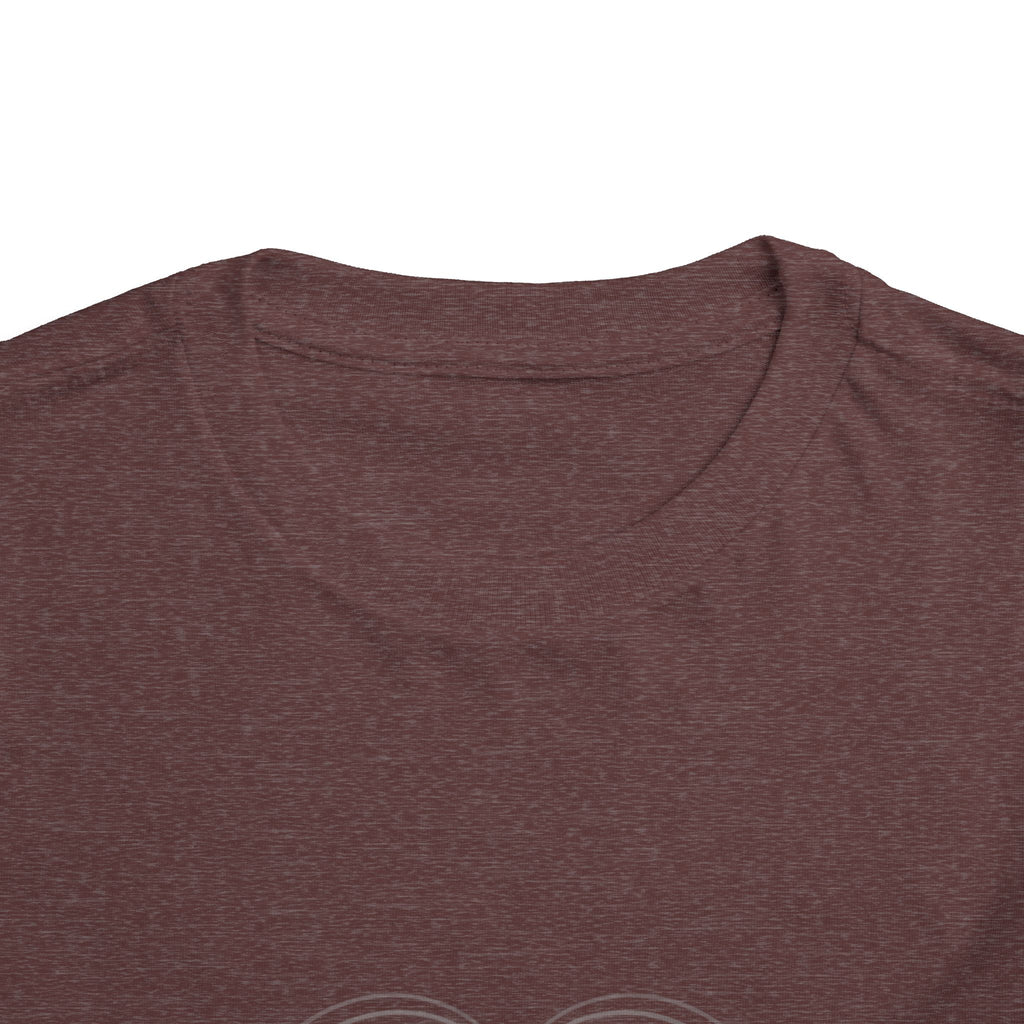Toddler Tee — "God Is Love" Heart Christian Shirt