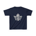 Kids Tee – "Intelligently Designed by Love" Christian Cross Shirt
