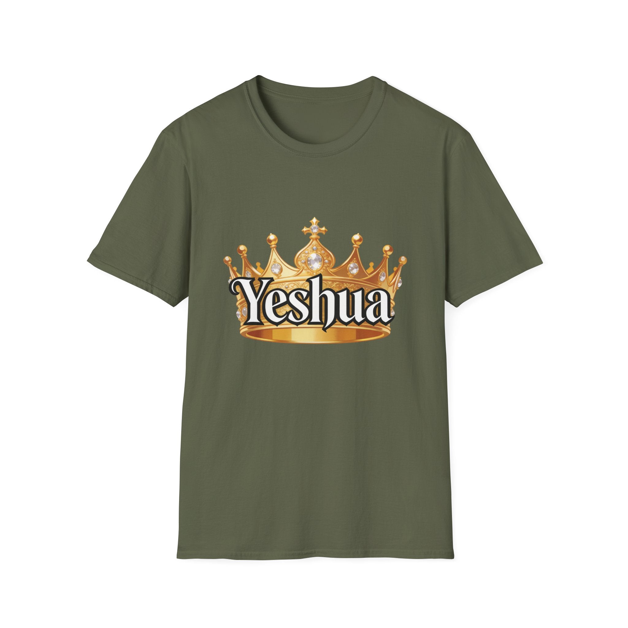 Yeshua Crown T-Shirt — Christian Faith Graphic Tee