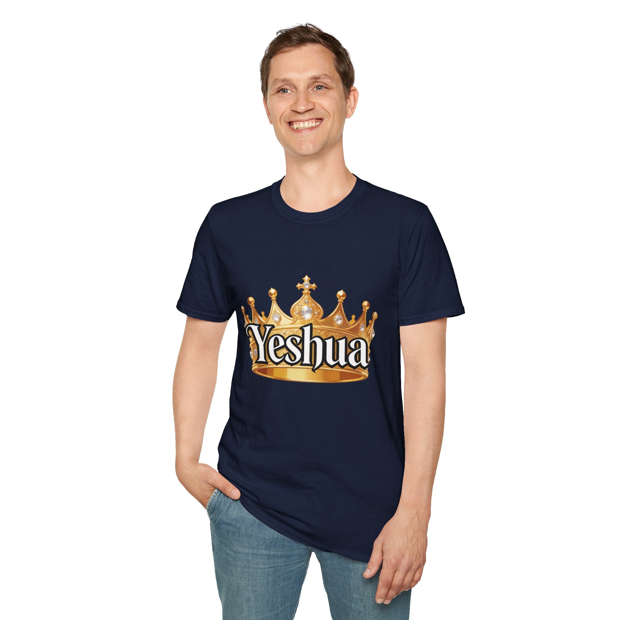 Yeshua Crown T-Shirt — Christian Faith Graphic Tee