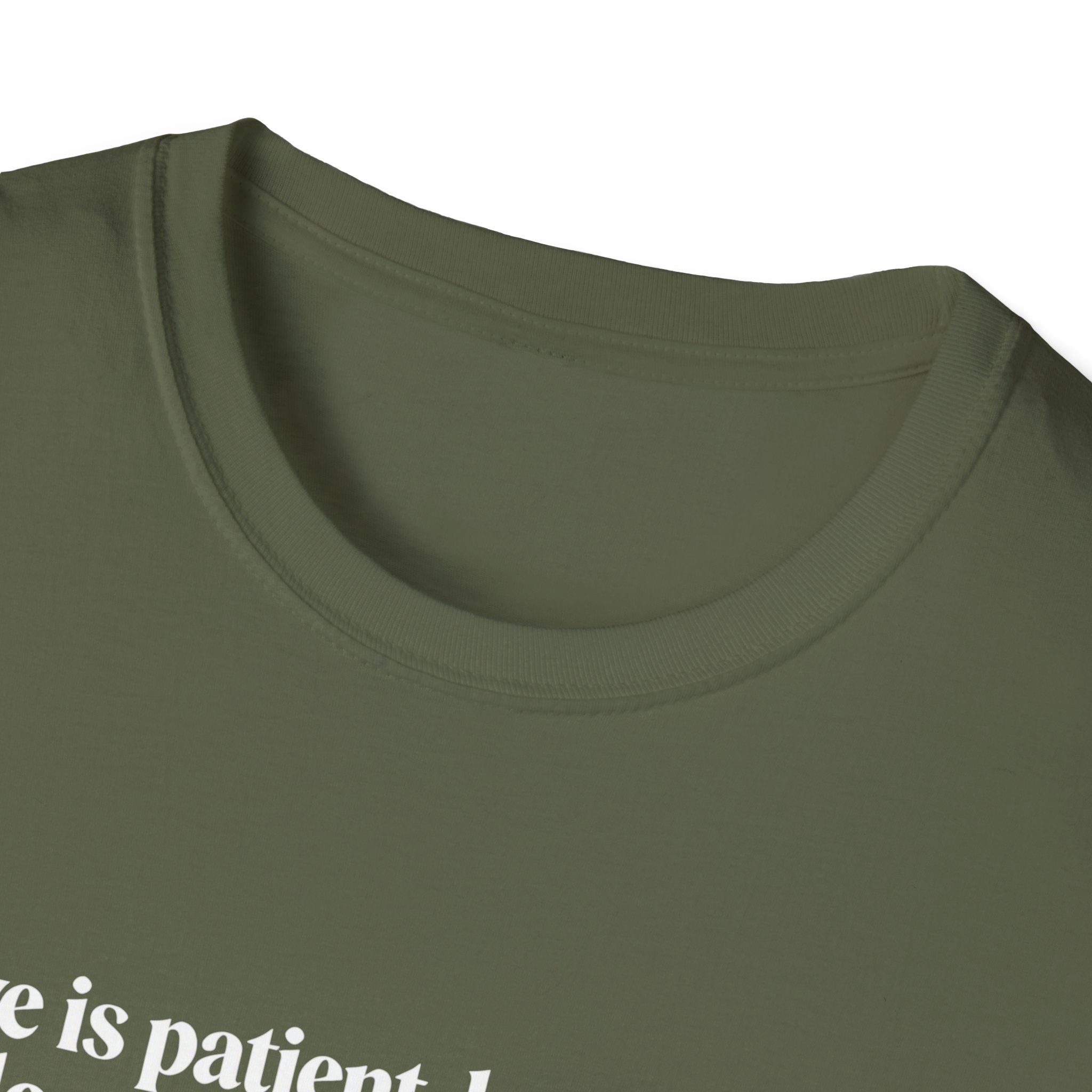 Love Is Patient Tee — 1 Corinthians 13 Inspirational Christian T-Shirt
