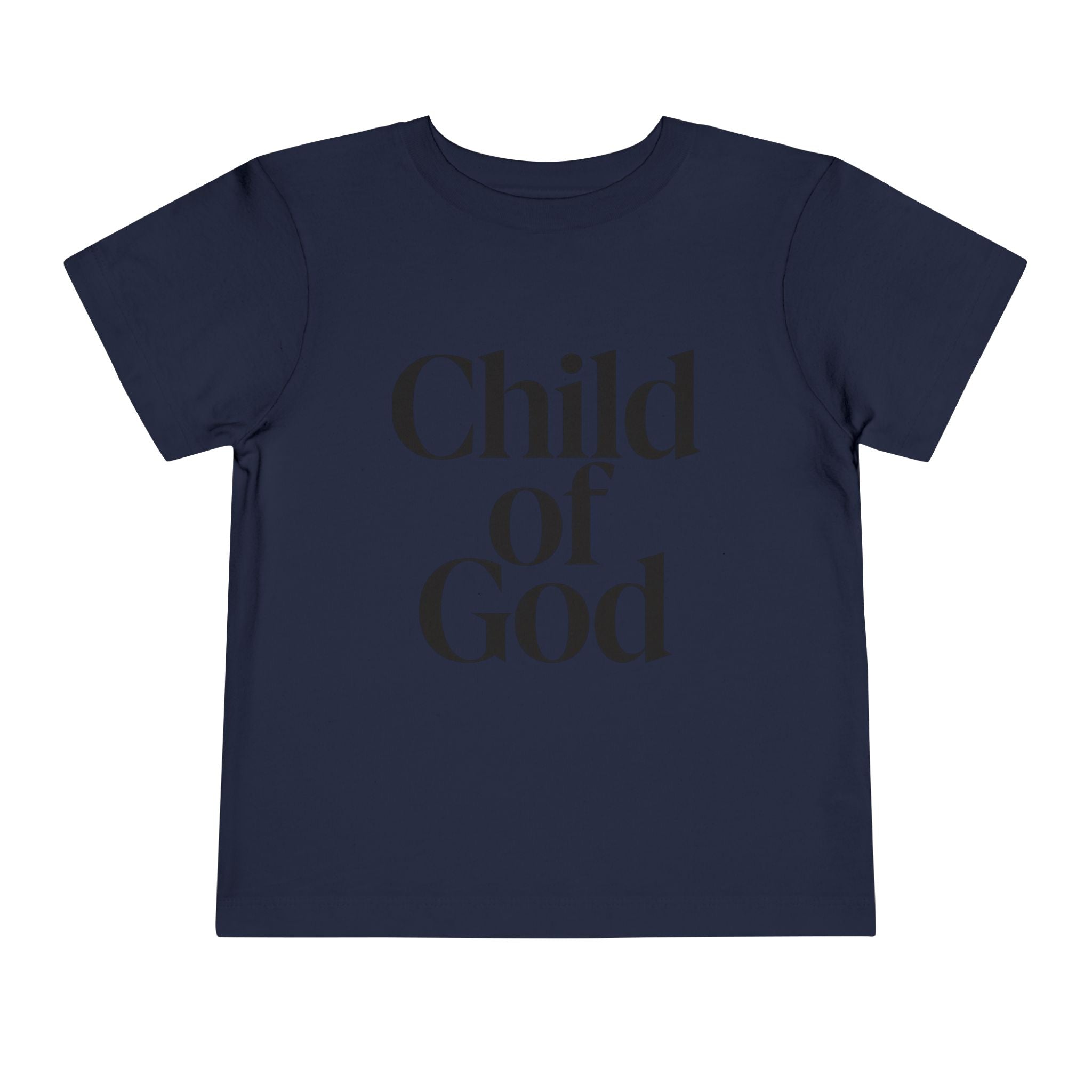 Toddler Tee – "Child of God" Faith Graphic