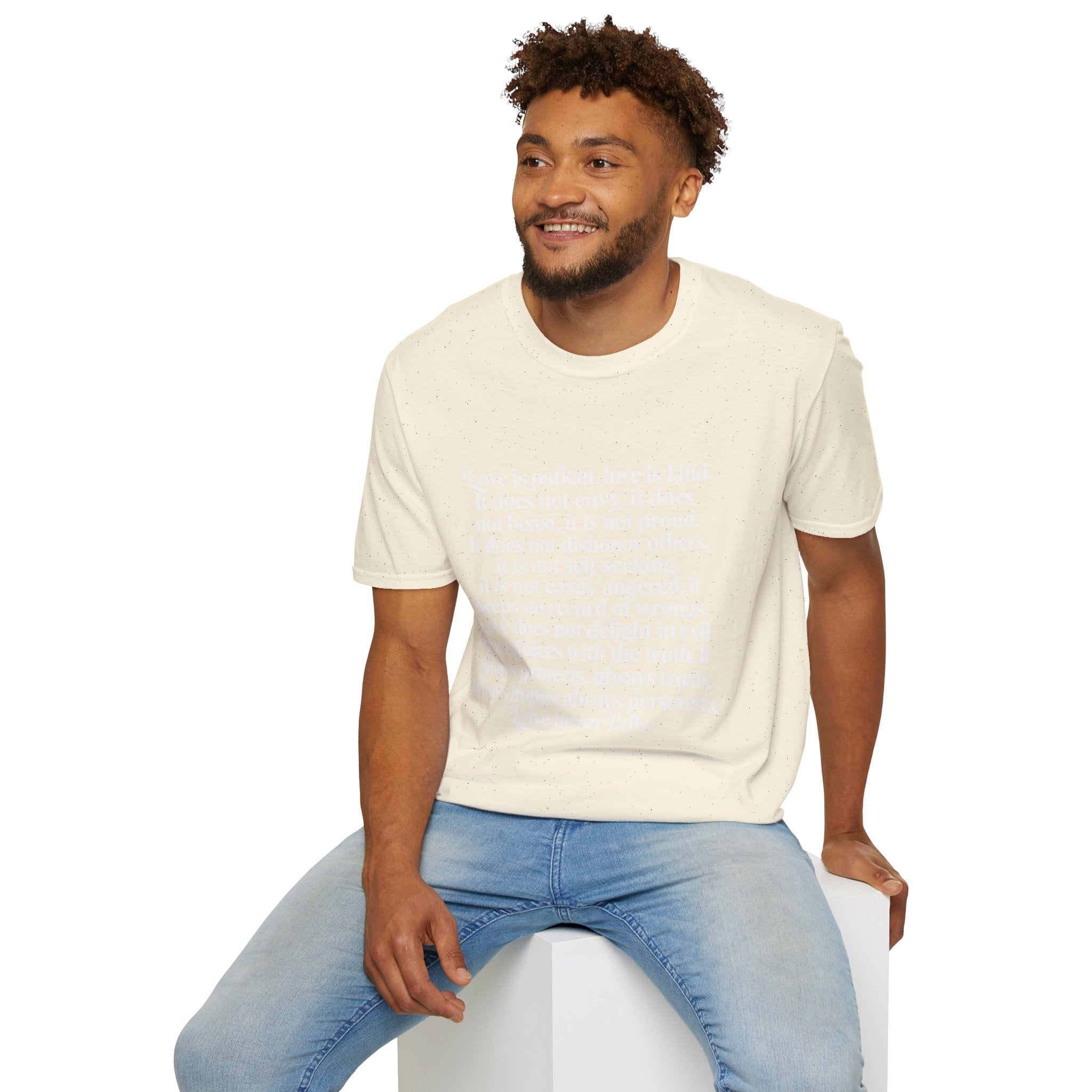 Love Is Patient Tee — 1 Corinthians 13 Inspirational Christian T-Shirt