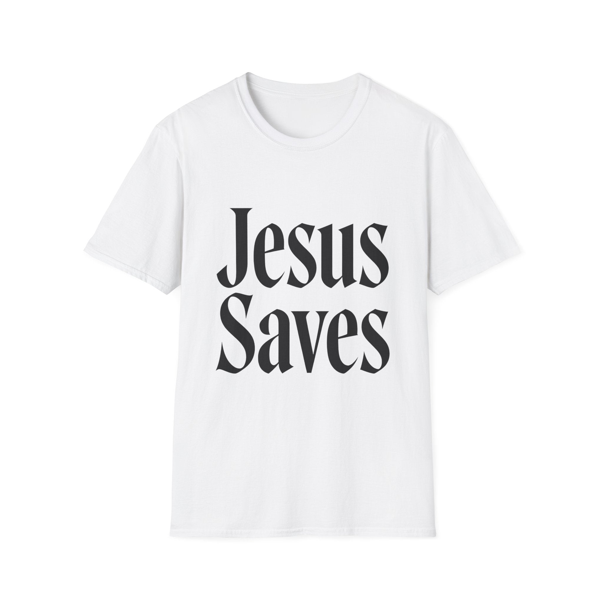 Jesus Saves T-Shirt — Bold Gospel Tee for Christian Faith & Church Events