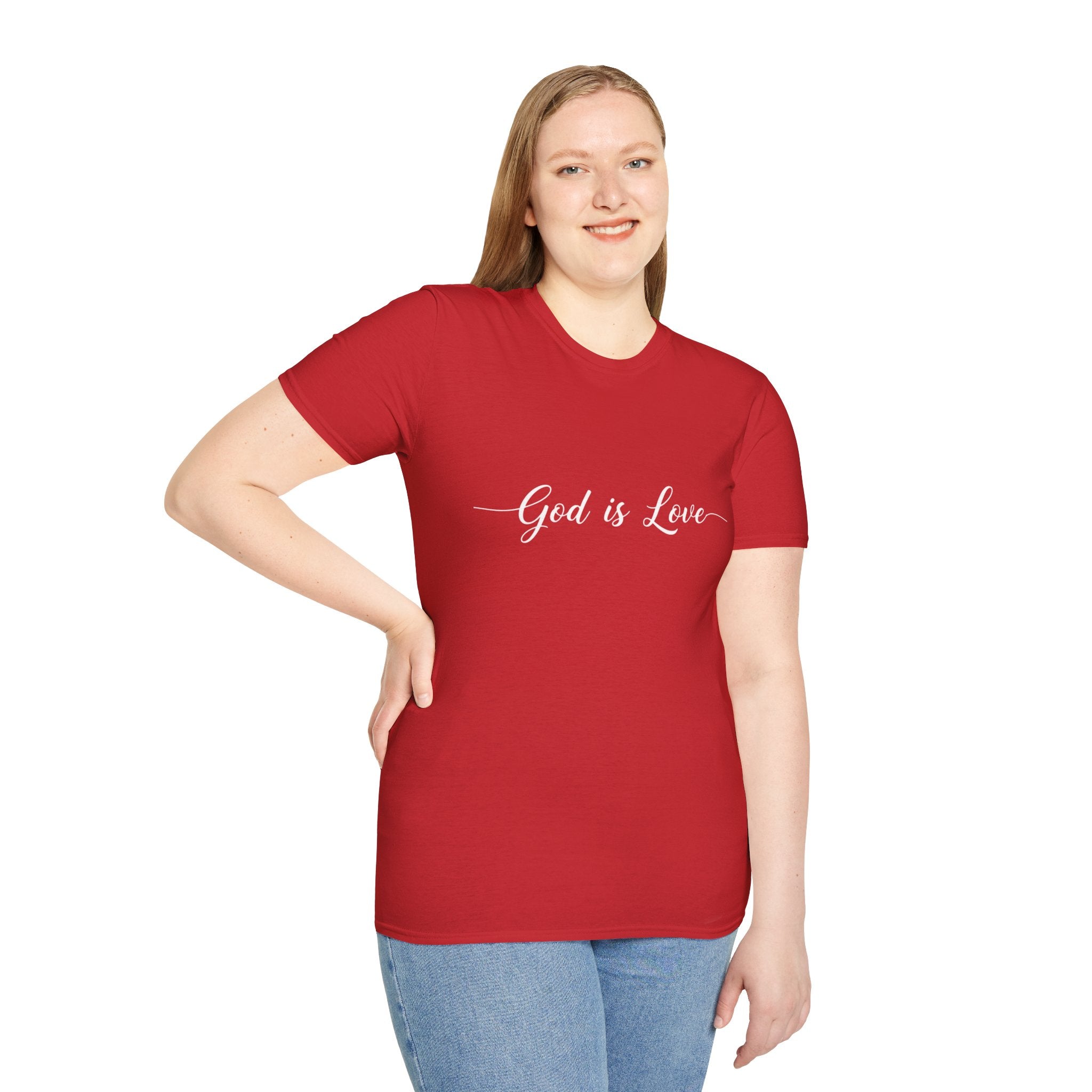 God Is Love T-Shirt — Faith-Based Christian Tee, Inspirational Scripture Shirt