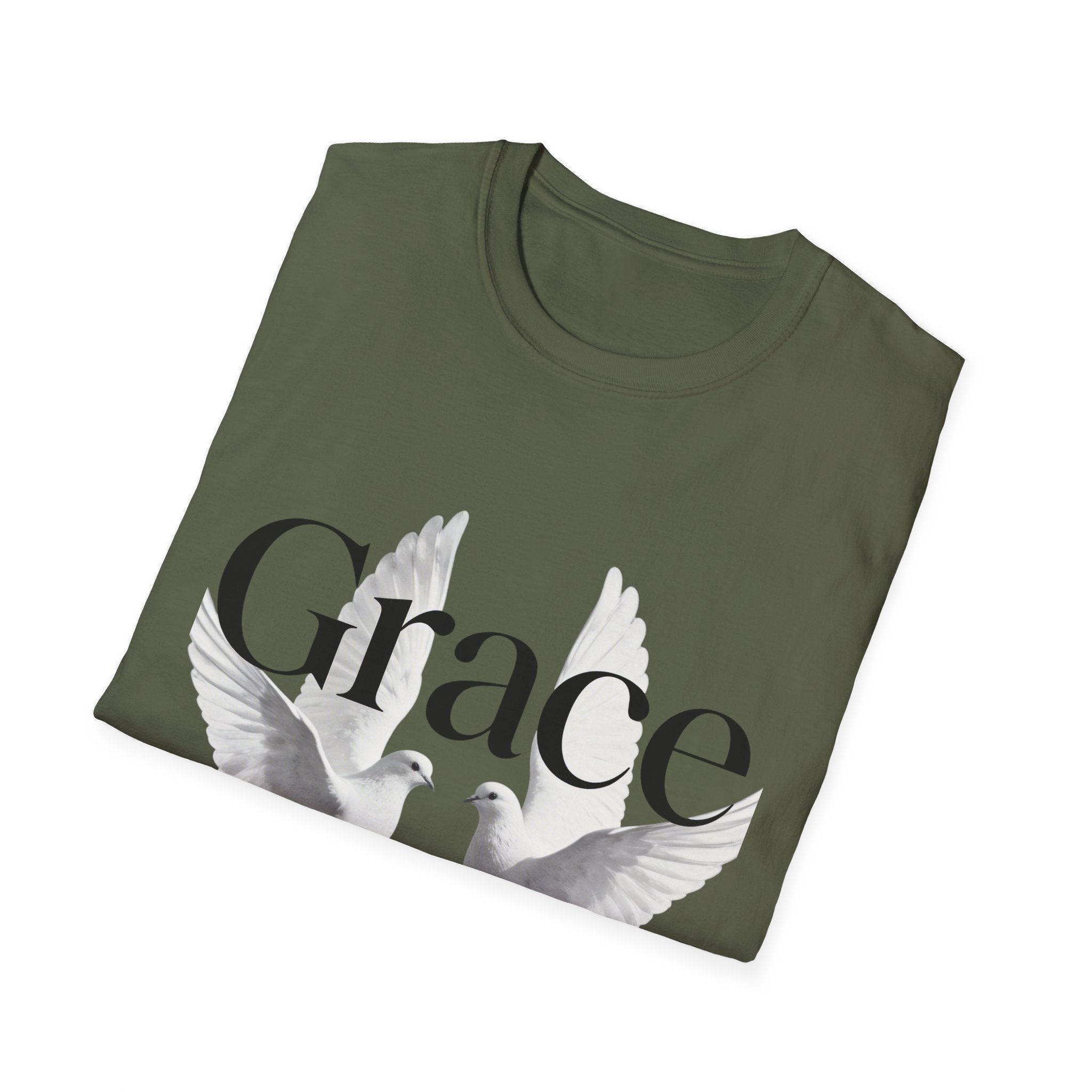 Grace Wins Doves Inspirational faith shirt