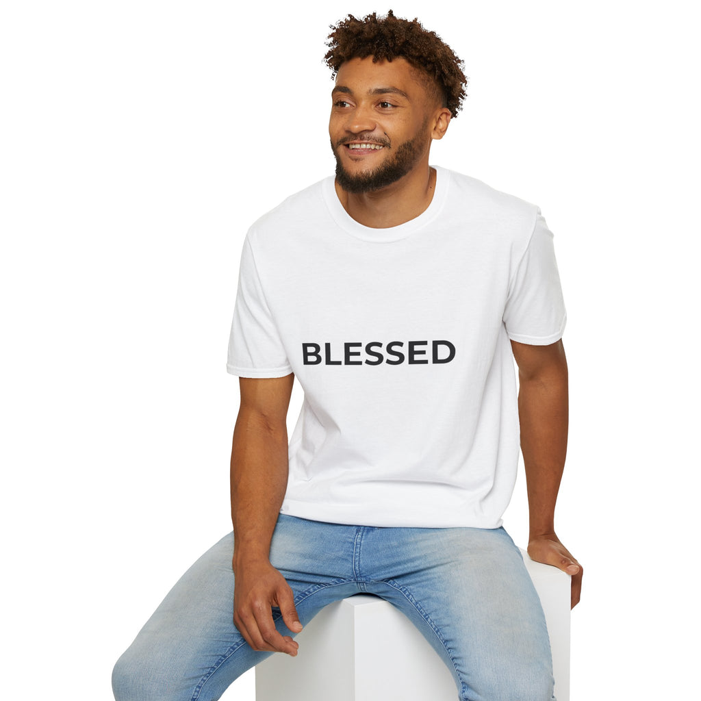 Blessed T-Shirt — Minimal Faith Graphic Tee