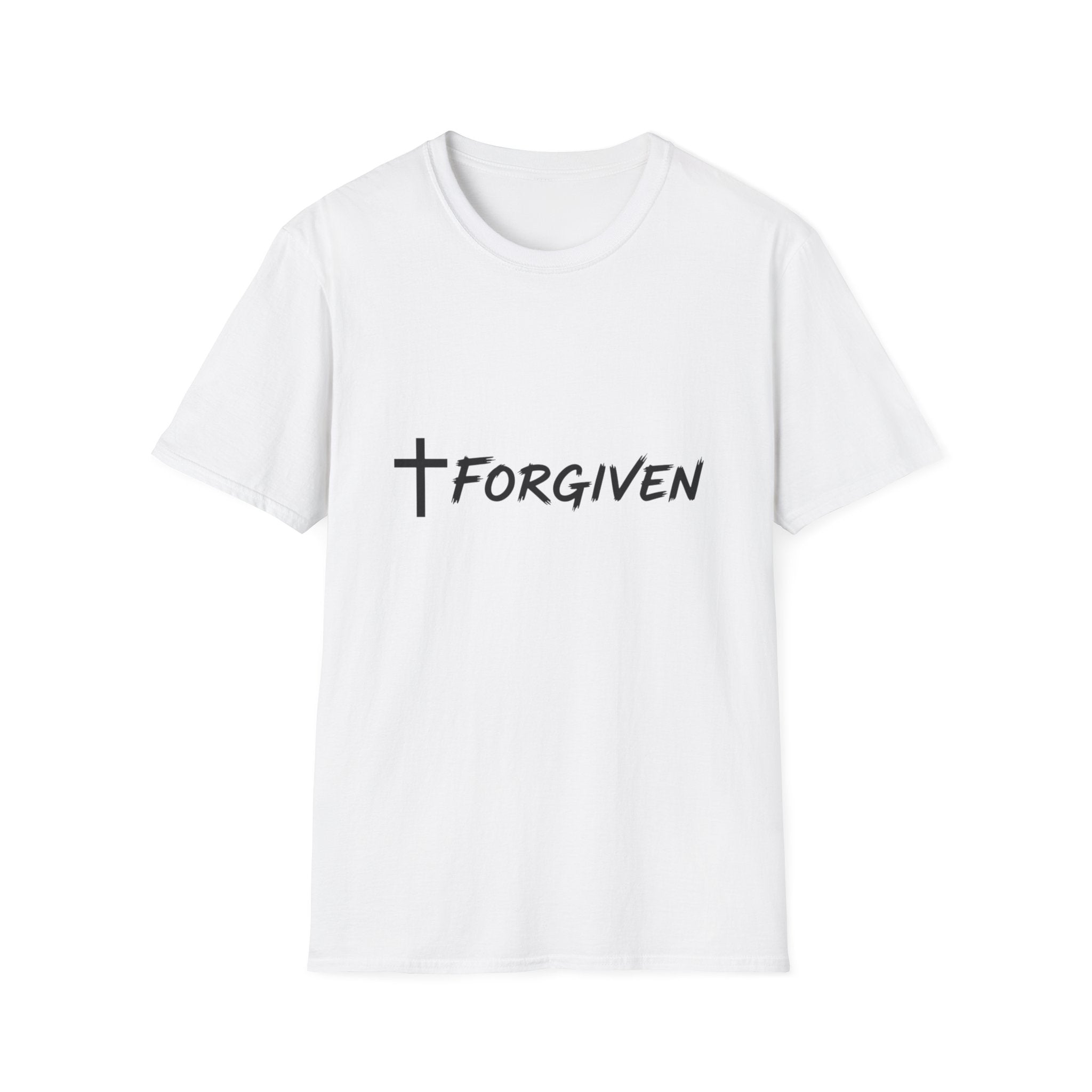 Forgiven Cross T-Shirt — Christian Faith Inspirational Tee