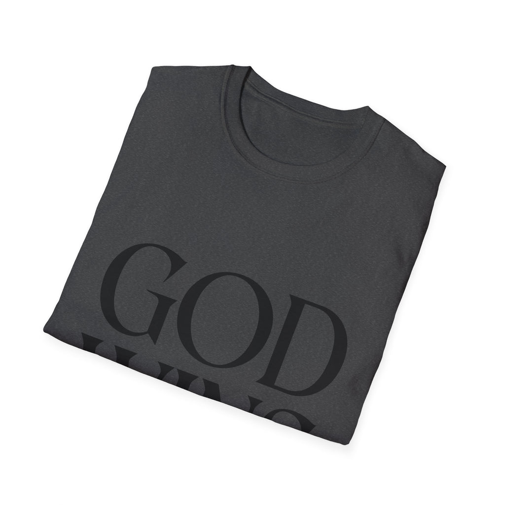 God Wins T-Shirt — Inspirational Christian Faith Tee