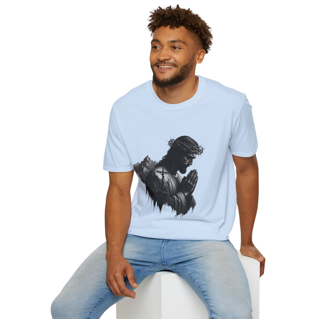 Praying Jesus Graphic T-Shirt