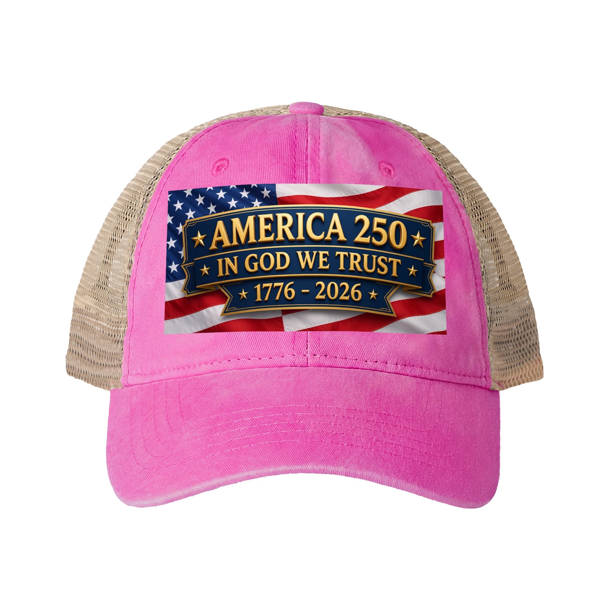 Women's Washed Mesh-Back Cap
