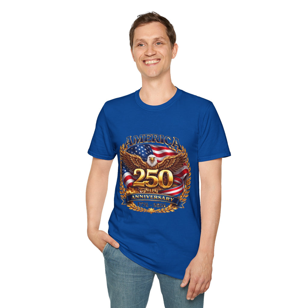 America 250th Anniversary T-Shirt — 1776–2026 Patriotic Eagle Tee