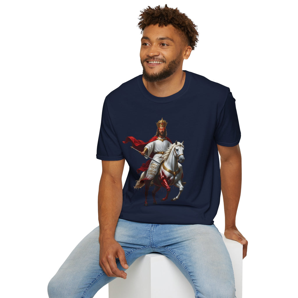 Jesus on a White Horse T-Shirt — Regal Historical Graphic Tee